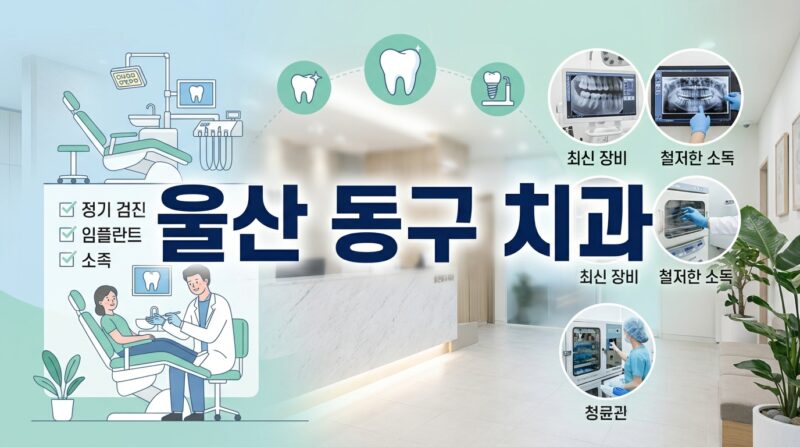 울산광역시 동구 치과 44곳, 임플란트 크라운 가격 총정리