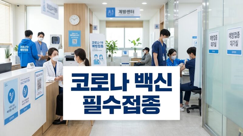 코로나 백신 필수접종 전환 불이익 있을까? 안 맞으면 과태료 부과 여부 총정리 1 ai thumbnail poster Prompt A clean and trustworthy information design image rel 1790406469