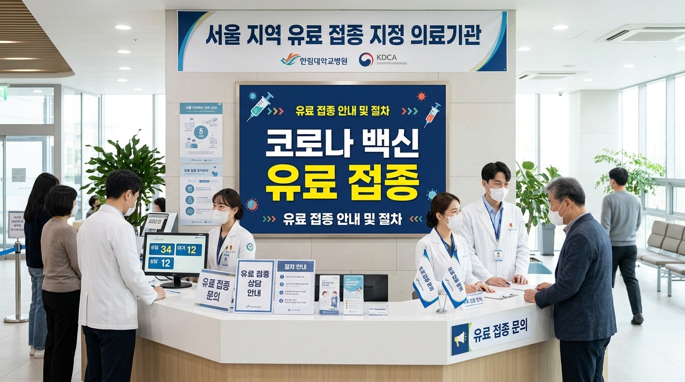 65세 미만 코로나 백신 유료 접종 가능할까? 병원 찾기 및 비용 확인법 1 Prompt: A clean and trustworthy information design image rel
