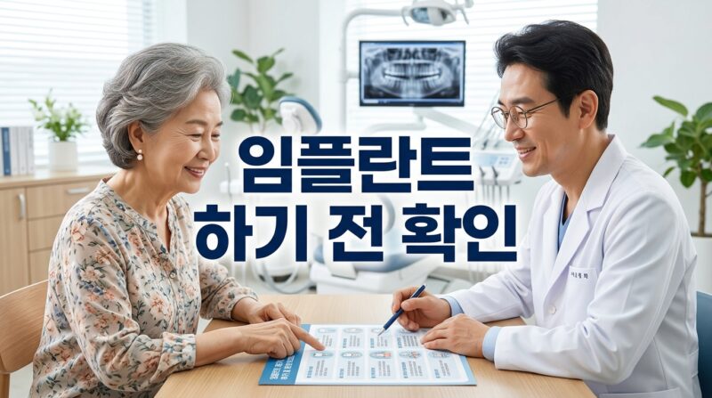 임플란트 하기 전 확인 필수 10가지 부모님 안심 체크리스트와 주의사항 1 임플란트 하기 전 확인 필수 10가지 부모님 안심 체크리스트와 주의사항