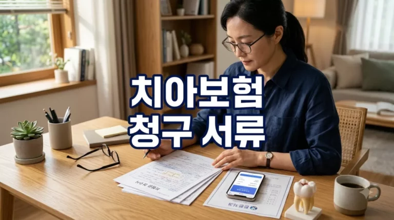 치과 재방문 없이 끝내는 치아보험 청구 서류 목록 및 팩스·모바일 발급 방법