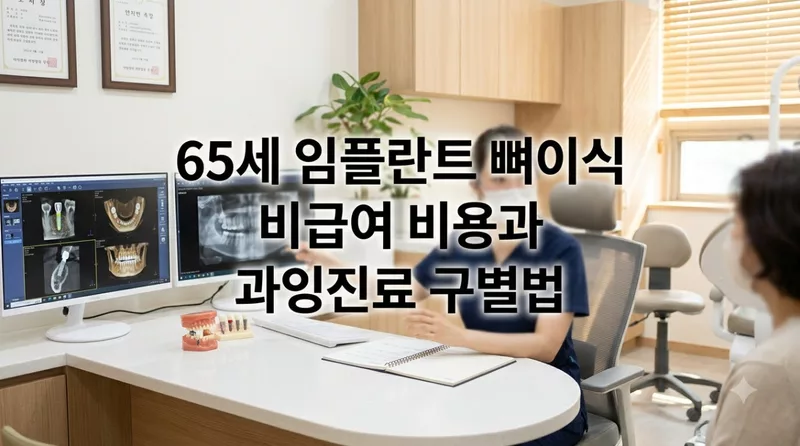 건보 적용되는데 뼈이식 100만 원? 65세 임플란트 뼈이식 비급여 비용과 과잉진료 구별법