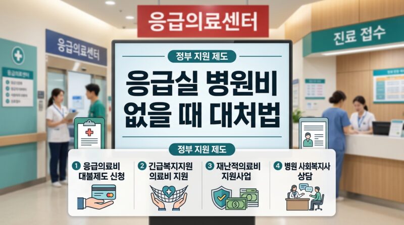 응급실 병원비 없을 때 대처법, 응급의료비 대불제도 신청방법 및 48개월 분할상환 총정리 1 응급실 병원비 없을 때 대처법, 응급의료비 대불제도 신청방법 및 48개월 분할상환 총정리